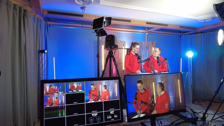 Co-Präsidium Wümmetfäscht im Studio